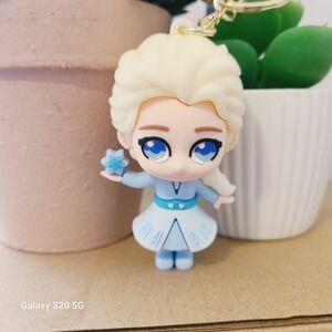 Frozen Elsa Snow Queen Keychain Bag Charm Accessory NEW Women's / Girls/ Tweens